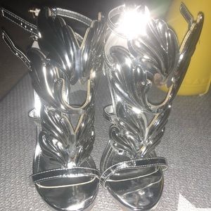 Giuseppe inspired metallic sandal
